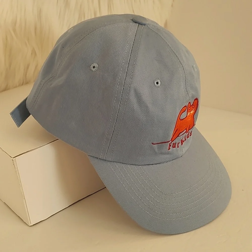 Sportsman LIght Blue 100% Cotton Adjustable Embroidered Baseball Cap - Picture 4 of 9